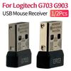 1/2Pcs USB Receiver Mouse Wireless Dongle Adapter for Logitech G703 G903 Wireless Mouse Mice Adapter Mice Accessories