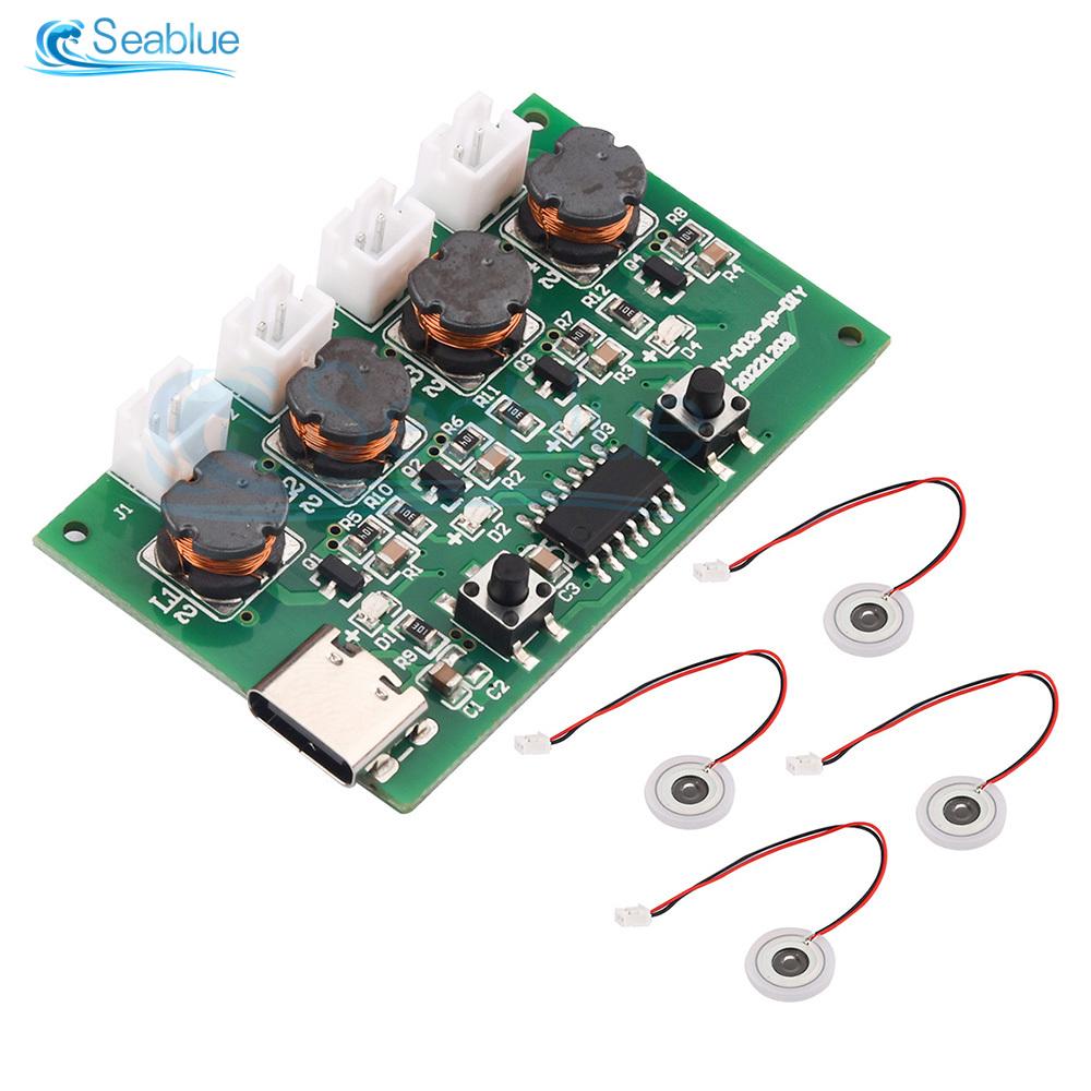 Mini Atomization Disc 5V Module Type-C USB Humidifier Atomization Plate Circuit Board Atomization Module for Home Family
