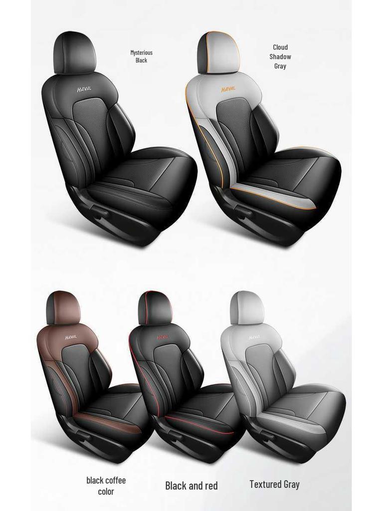 Haval M6 PLUS Smart Leather Seat Covers, Full Coverage, All-Season Cushions.