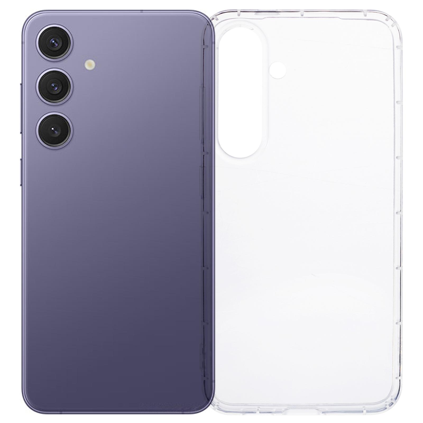 

For Samsung Galaxy S25 Transparent TPU Cover Phone Case Airbag Protection (Big Rear Lens Hole) A