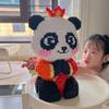 Giant Panda Building Blocks Cute Little Panda Small Particle Children's Puzzle Assembly Toys Birthday Gift Ornament