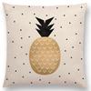 Latest Lovely Happy Cactus Pretty Pineapple Colourful Ice Cream Precious Agate Prints Car Cushion Cover Sofa Throw Pillow Case