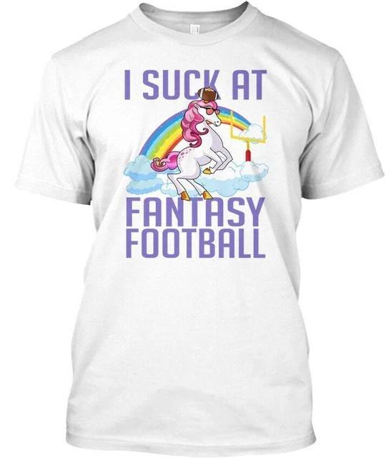 I Suck At Fantasy Football Funny T-shirt Made in the USA Size S to 5XL XL