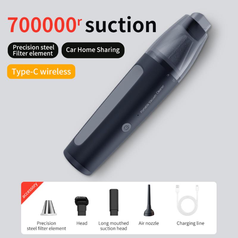 

Автомобильный пылесос портативный беспроводной пылесос от пылевых клещей мощный ручной автоматический пылесос для очистки автомобиля дома 03
