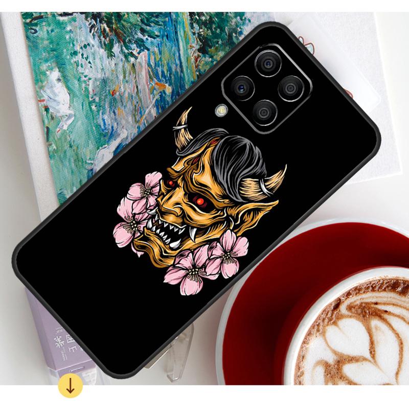 

Hannya Demon Oni Case For Samsung Galaxy M13 M16 M11 M21 M31 M20 M23 M54 M14 M34 M52 M32 M12 M36 M56 M15 M55 Samsung M56