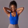 Naked Sports Bra Gathers Sexy Seamless One-piece Cup, Beautiful Back Yoga Bra, Running And Fitness Vest For Women