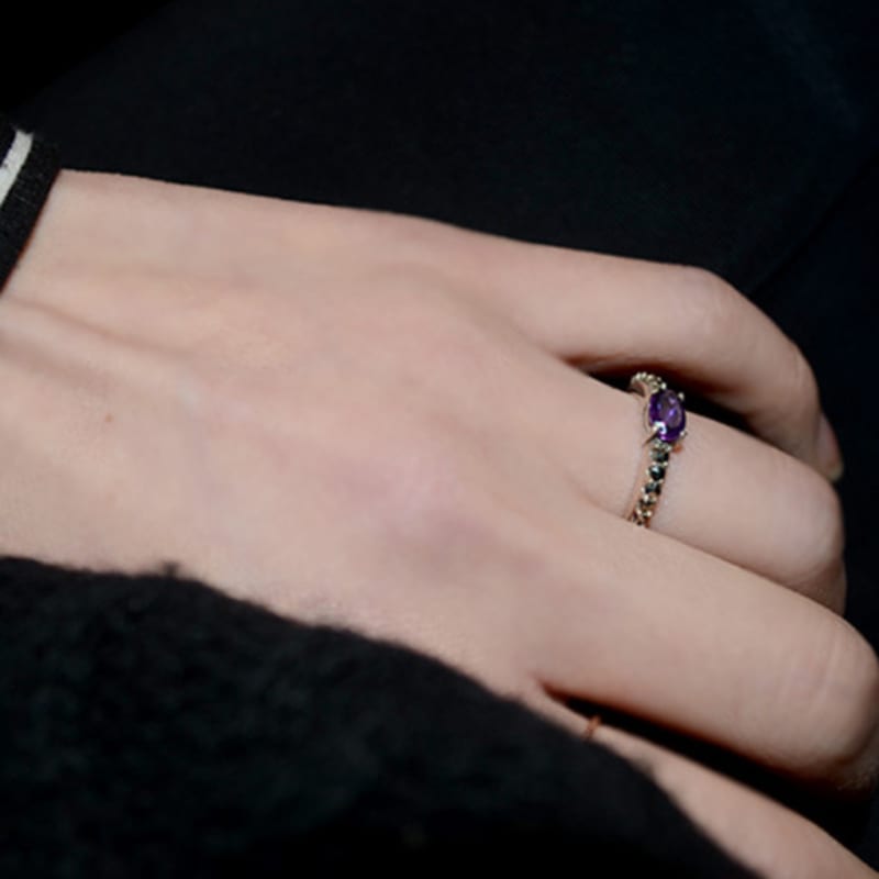 Martha In the Garret Amethyst.591