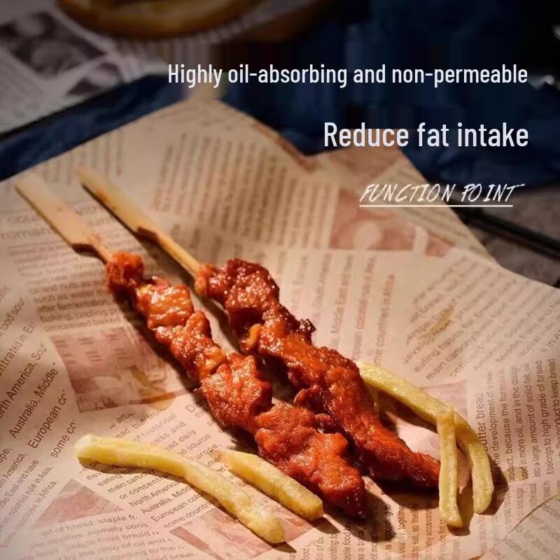 Oil-Proof Baking & Snack Paper Sheets