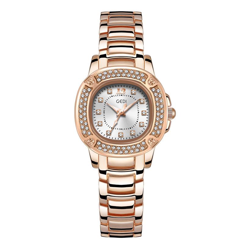 Light Luxury Full Diamond Women S Watch Fashion Gypsy Star Steel Belt Women S Watch Niche High-End Quartz Watch
