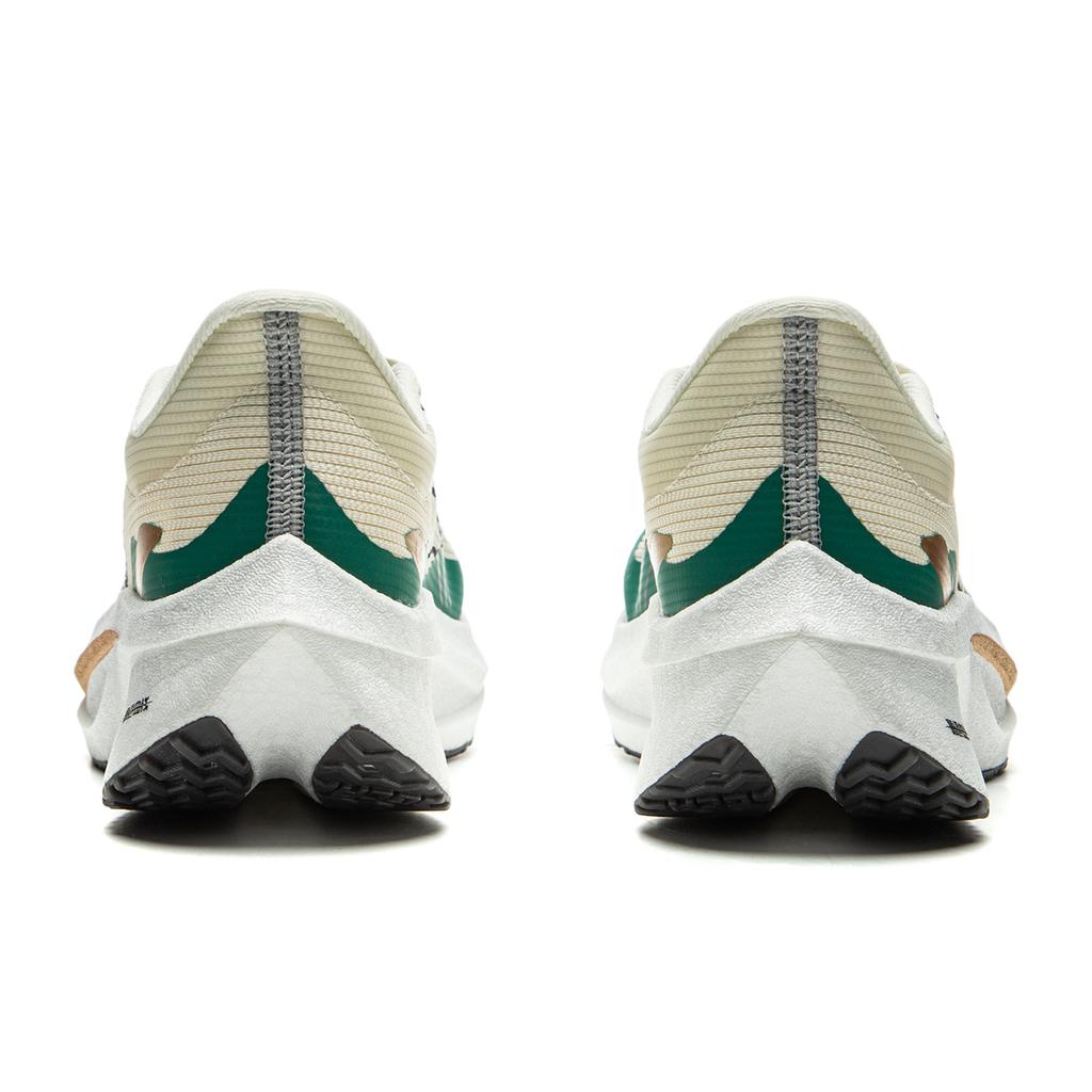 New LINING Feidian 4 Challenger Running Shoes Women's Low top Beige Green ARMU006-18
