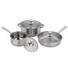 RSFH 3-Piece 304 Stainless Steel Cookware Set