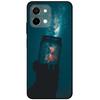 For Vivo Y28 4G Case 6.68'' Black TPU Silicon Cartoon Protection Cover for VivoY28 Y 28 4G Shockproof Capa Wolf Animals Soft Bag
