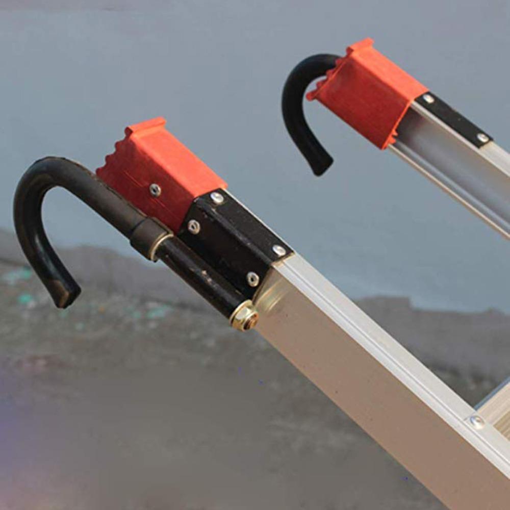 Aluminiumlegierung Leiterhaken Anti-Rutsch Stabilisator Leiterzubehör Dachmontage