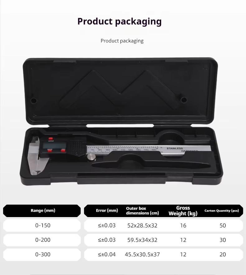 Digital Display Dial Caliper Stainless Steel High-Precision Dedicated Jewelry Collectibles Industrial-Grade Measuring Ruler Made
