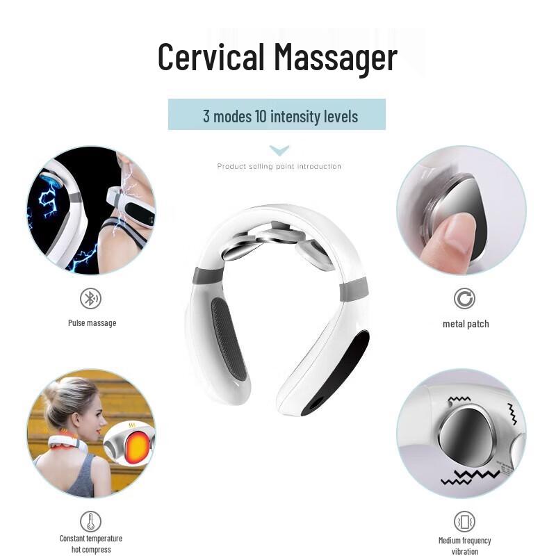 Hozon Electric Pulse Neck & Shoulder Massager