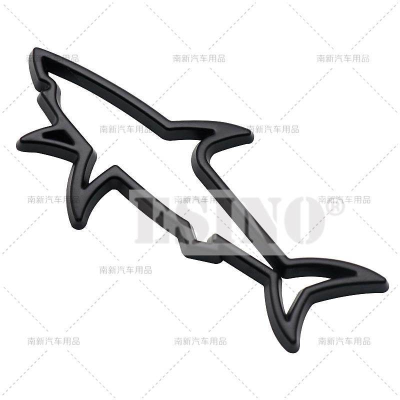 

Автомобиль 3D Пиранья Акула Кархародон Кархариас Металлический Хром Цинковый Сплав Эмблема Значок Автомобиля Кузов Багажник Крыло Клейкая Наклейка чёрный