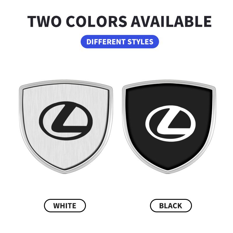 3D Car Styling Shield Emblem Badge Metal Stickers Decor Decals For Lexus EX300H RX450H IS300H ES300H NX RX GS Al20 LX GX