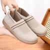 Damen Ballerinas Schuhe Breite Faltbare Strick-Flats mit Fußgewölbeunterstützung Bequeme Schuhe für Damen Elegant Lässig Arbeit Büro Gehen Loafer Schuhe