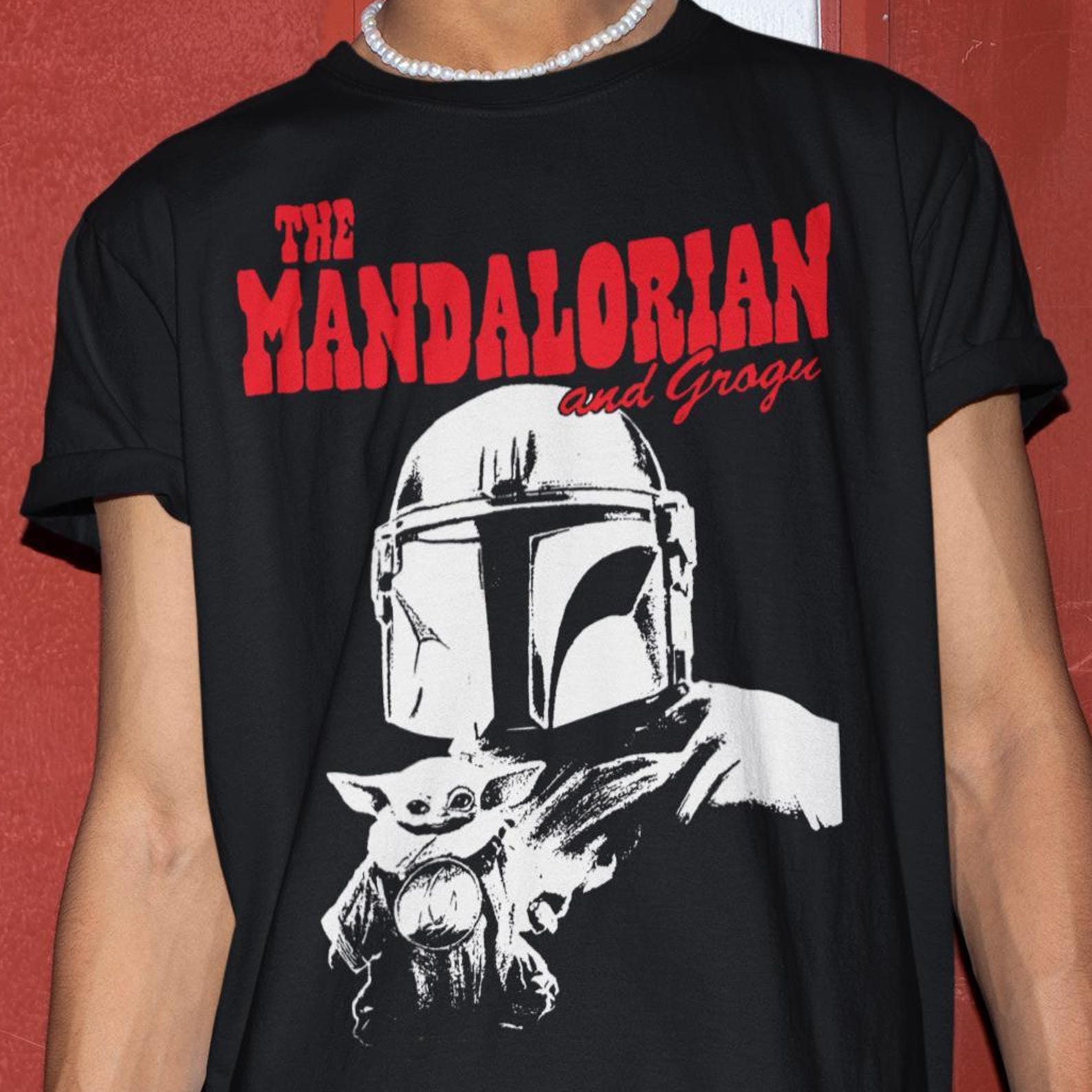Vintage The Mandalorian & Grogu Shirt - Star Wars Tshirt,Grogu Sweatshirt S
