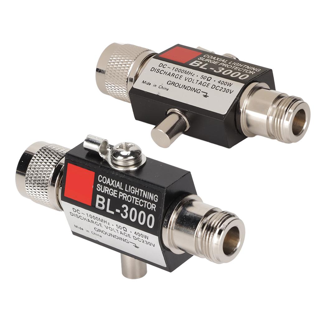 Koaxial-Ableiter N-Buchse auf N-Stecker, 400 W, Blitz-/Überspannungsableiter für Transceiver-Empfänger