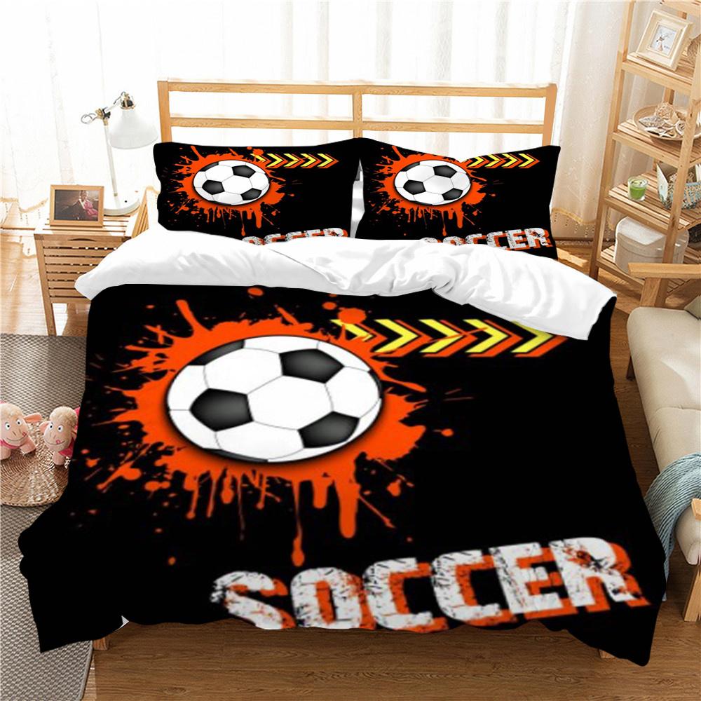 Set de lenjerie de pat cu imprimeu creativ Copii Adolescenți Seturi de lenjerie de pat dublu King Size Textile de casă de lux