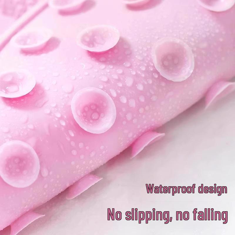 Non-Slip Foot Massage & Cleaner Mat with Suction Cup for Home Bathroom Use