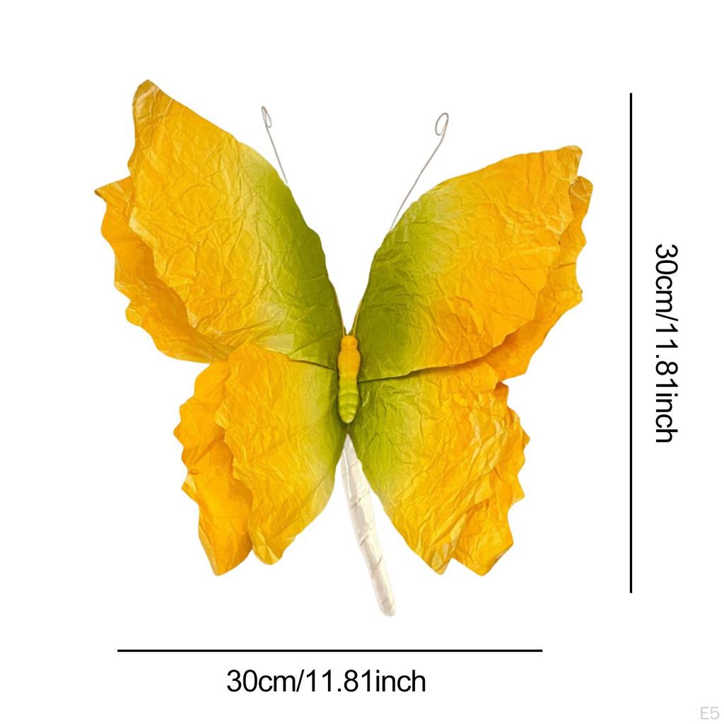 Artificial Butterfly Decoration, Mariage Decor, Wedding Display, Fake Paper ,
