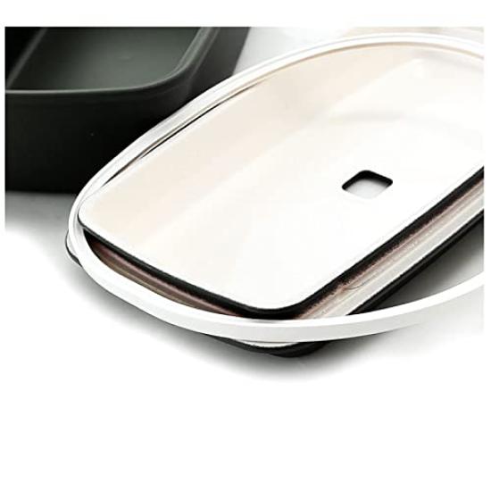 Showa Bento Matte 580ml Box, Gray,
