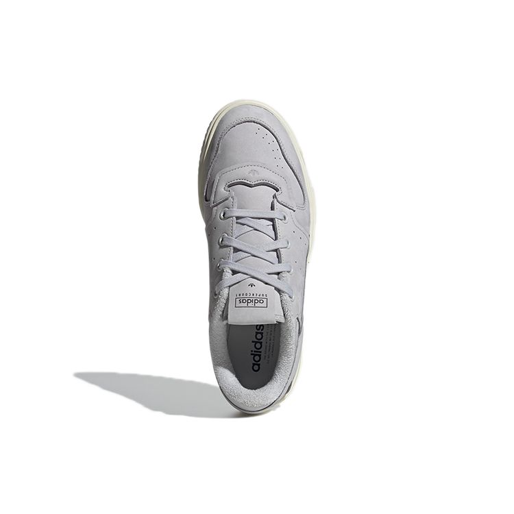 Adidas Originals Super Court 2.0 Comfortable Trendy Durable Low-Top Sneakers Unisex Sneakers Gray H01828
