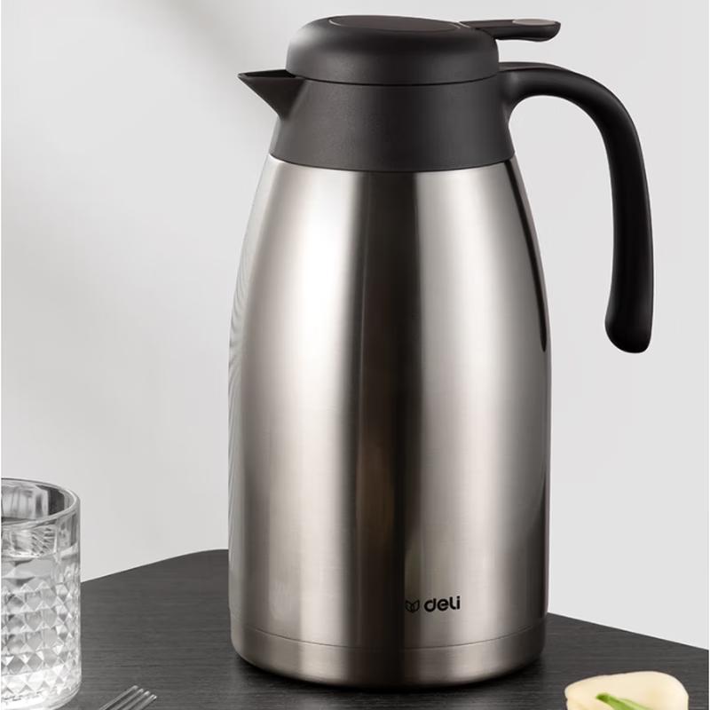 Deli 17754 Stainless Steel Vacuum Thermos Flask