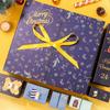 24pcs/set Christmas Advent Calendar Box Kraft Paper Candy Box 24 Days Countdown to Xmas Gift Boxes Navidad New Year Decorations