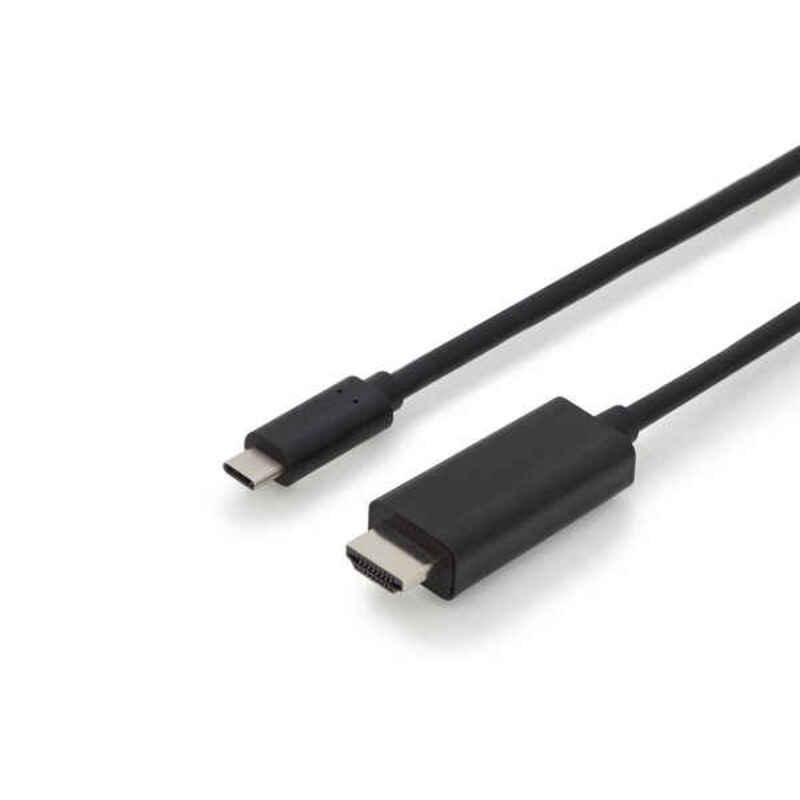 

Digitus AK-300330-020-S Кабель USB-C — HDMI, 2 м, черный