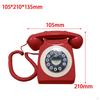 Corded Desk Phone Old Style Curly Cord for Office Hotel Use