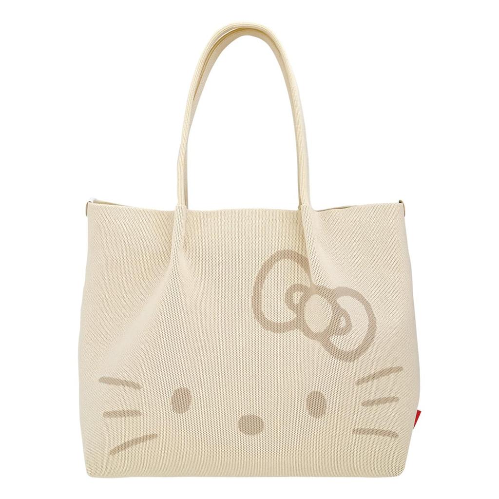 Hello Kitty Tote Hand Ivory [Rootote] Bag, Washable, Women's, 8381, Washable, IP.Medium.Fresh.Hello Kitty-A [02]
