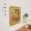 1:12 Scale Dollhouse Miniature Oil Painting Vintage Character Landscape Picture Mini Photo Frame Dollhouse Wall Mural Ornaments