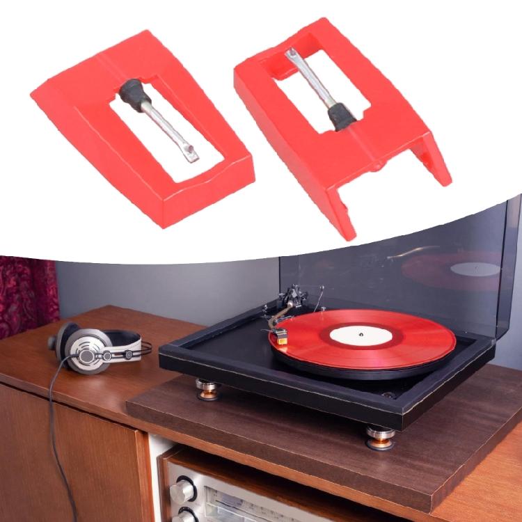 1/2/4Pcs Record Player Needle Replacement Turntable Replacement Needle Plastic Replacement Needle for ST05