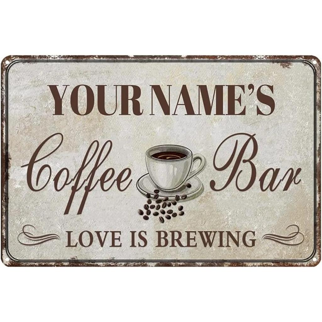 1pc Personalized Dutch Curacao Sign  Customizable 2D Flat Vintage Retro Aluminum 4010cm GarageHome Wall Decor Custom Text