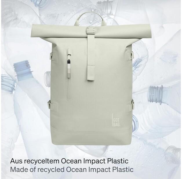 Backpack GOT BAG Rolltop 2.0 Monochrome Porpoise