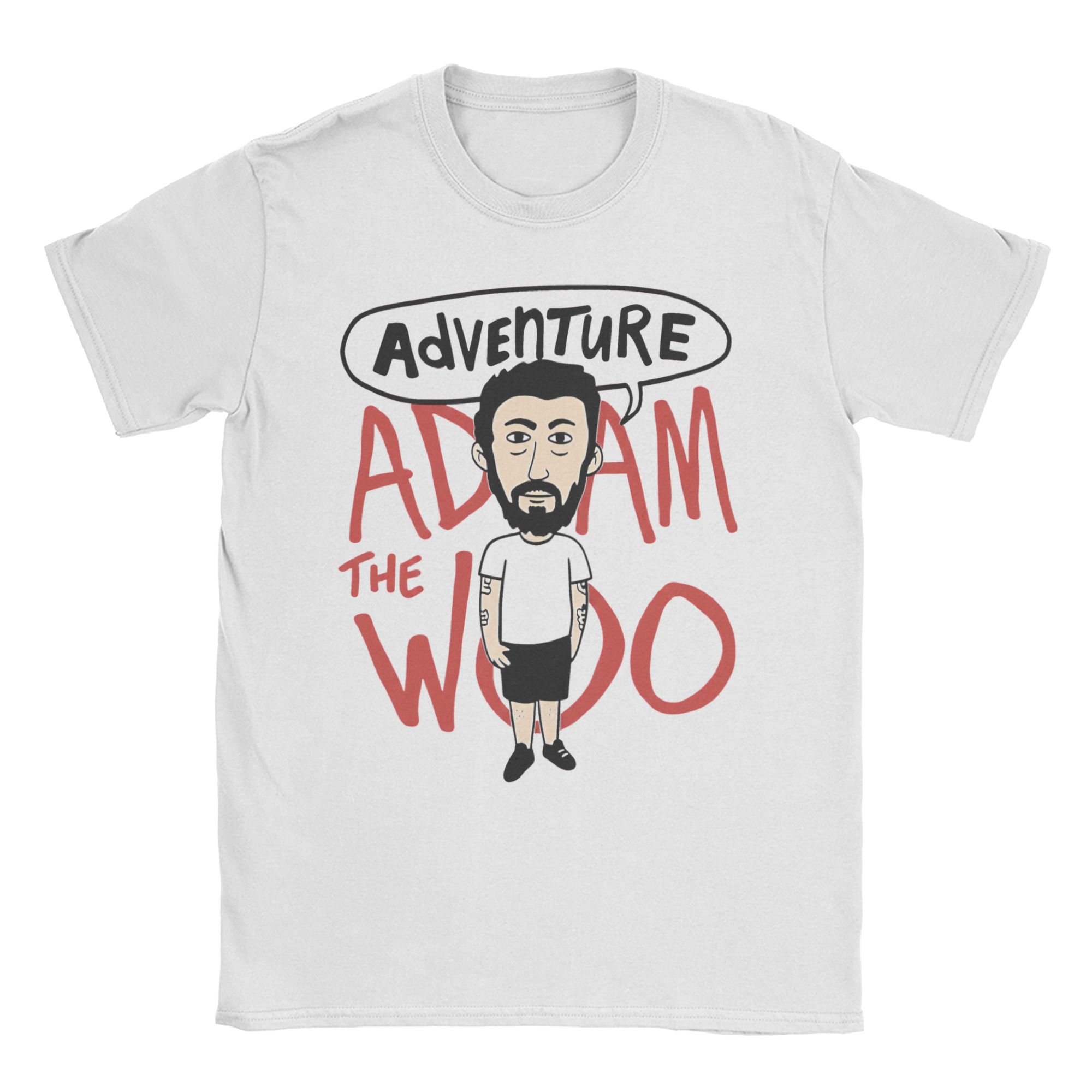 

2026 Adam The Woo TShirt Summer Hip Hop TShirts Unisex Women Cotton ONeck Plus Size Clothes Short Sleeves Vintage Tshirt 2XL