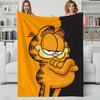 Cartoon Chubby Cute Cat Throw Flannel Blanket Perfect for Sofa Office Bed Travel Sleep Read Relax Camping Four Season Use