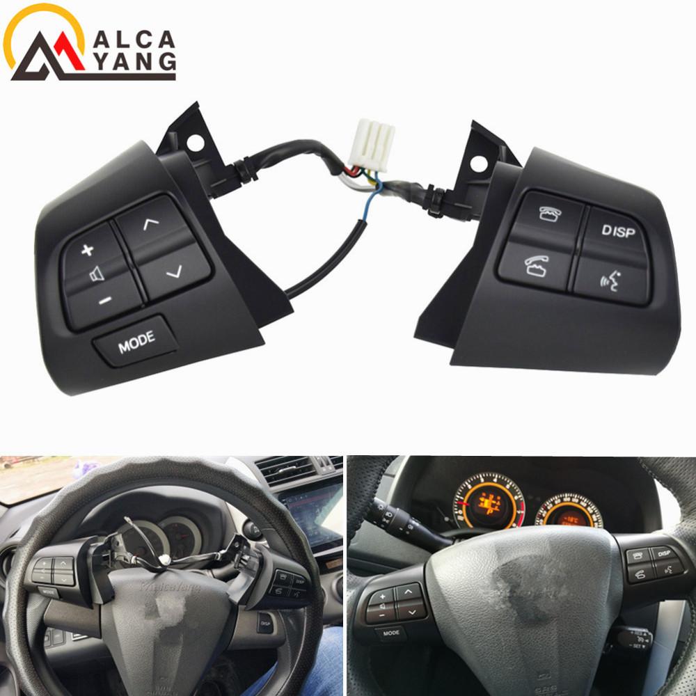 Top quality Steering Wheel Volume Sound Button For TOYOTA COROLLA A*DE150 N*DE150 NR*E150 ZR*E15 ZZ*E150 2010-2013 car-styling