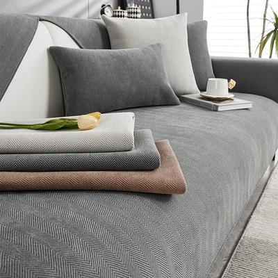 Cuscino per Divano Soggiorno Lusso Ispessito Antiscivolo Copridivano Universale Quattro Stagioni Copertura Antipolvere Casa Tessuto per Schienale Bracciolo