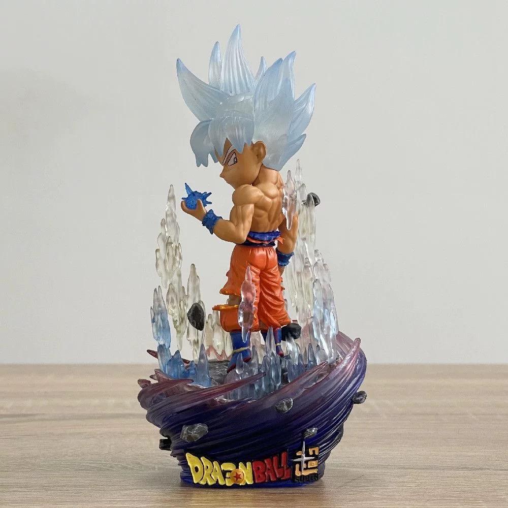 17cm/6.7in Anime Dragon Ball Z Ultra Instinct Goku Figure PVC Action Figures Collection Model Toys Gifts
