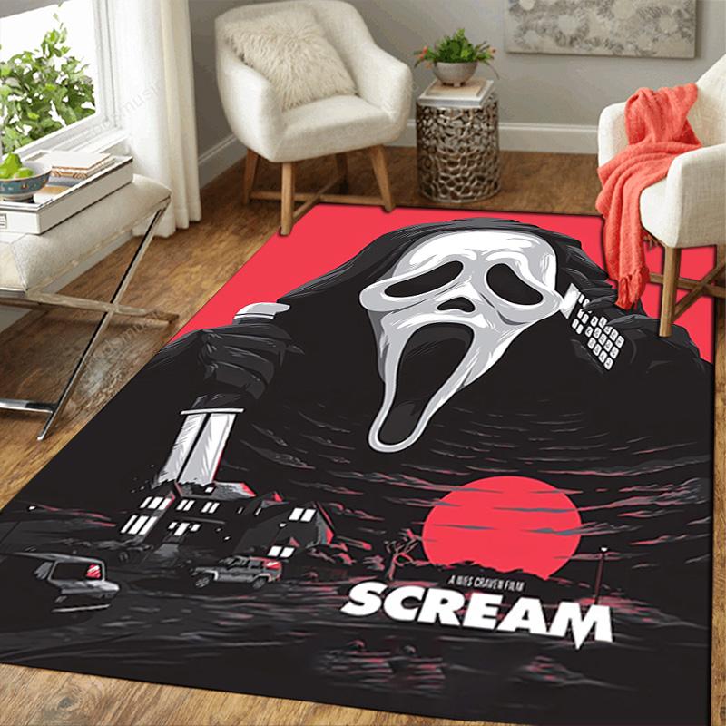 Scream Rug Floor Mat for Living Room or Bedroom Soft and Comfortable Carpet a Gift for Birthday and Holiday.SFF0917373