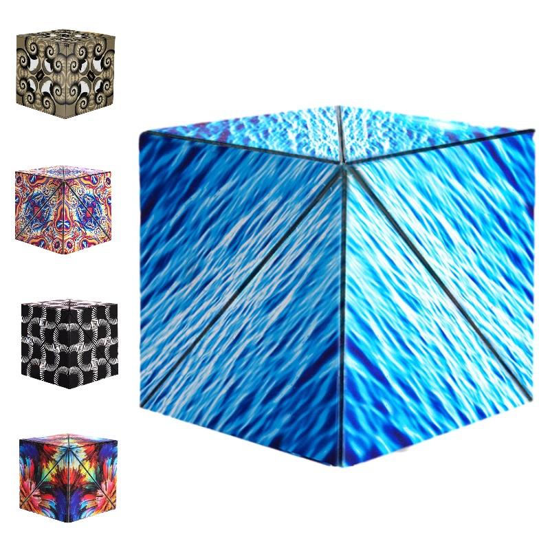 Beliebter Geometrischer Magischer Würfel Magnetisch 3x3 Puzzle Spielzeug Für Kinder Pädagogisches Und Stressabbauendes Material)