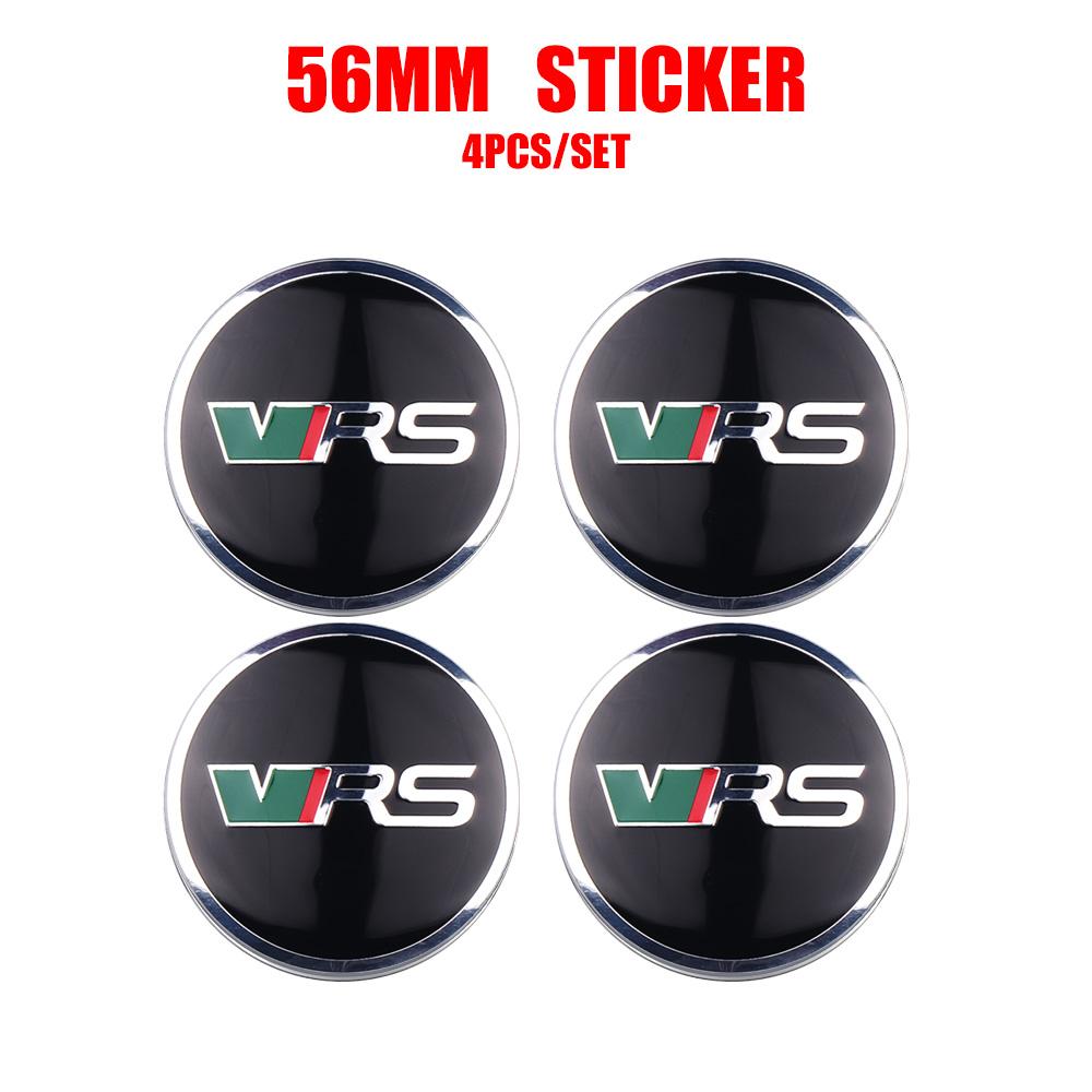 2025 New For Skoda Octavia VII VRS R Rapid Fabia Yeti Superb Kamiq Car Badge Hub Cap Hub Stickers Wheel Dust-proof Logo Covers D