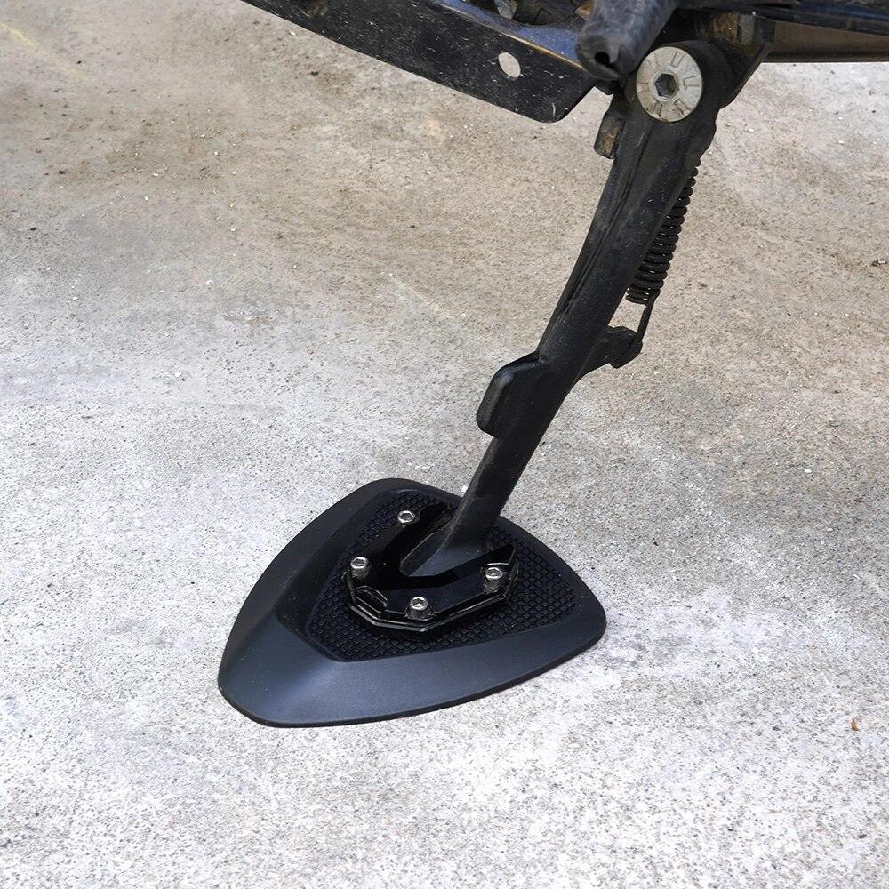 Motorcycle Accessories Kickstand Parking Support Plate Side Stand Extension Pad Universial For Yamaha BMW Kawasaki Suzuki Honda