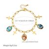 316L Stainless Steel Cross Charm Bracelet For Women Girl Popular Fashion New Jewelry Perfect Gift Party Daily Wear