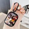 Earphone Cases Cover Case For Airpods 4 Pro3 Pro 1 3 2 Pro2 Anime One Piece Luffy Zoro