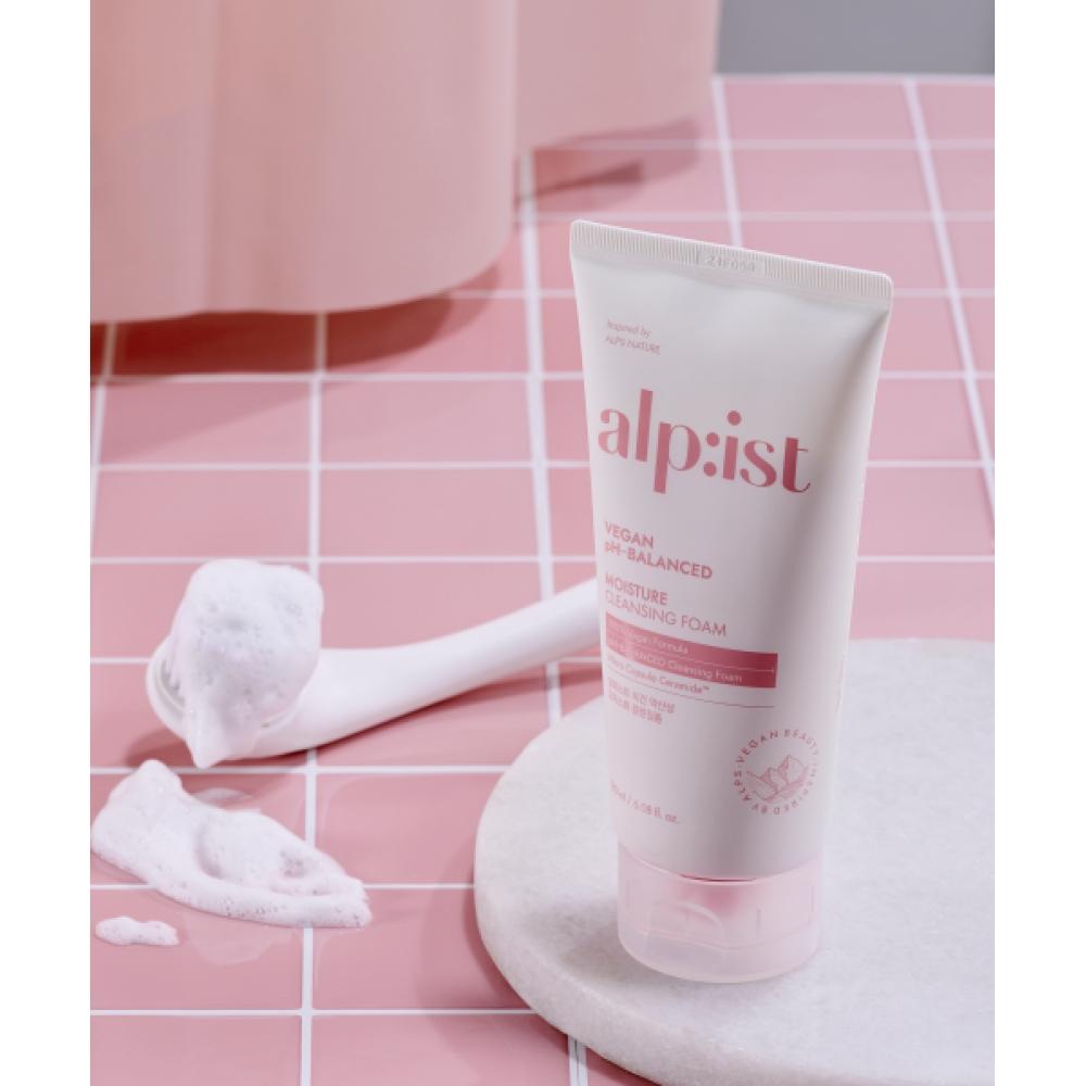 Alpist Vegan Mildly Acidic Moisture Cleansing Foam 180ml NONE